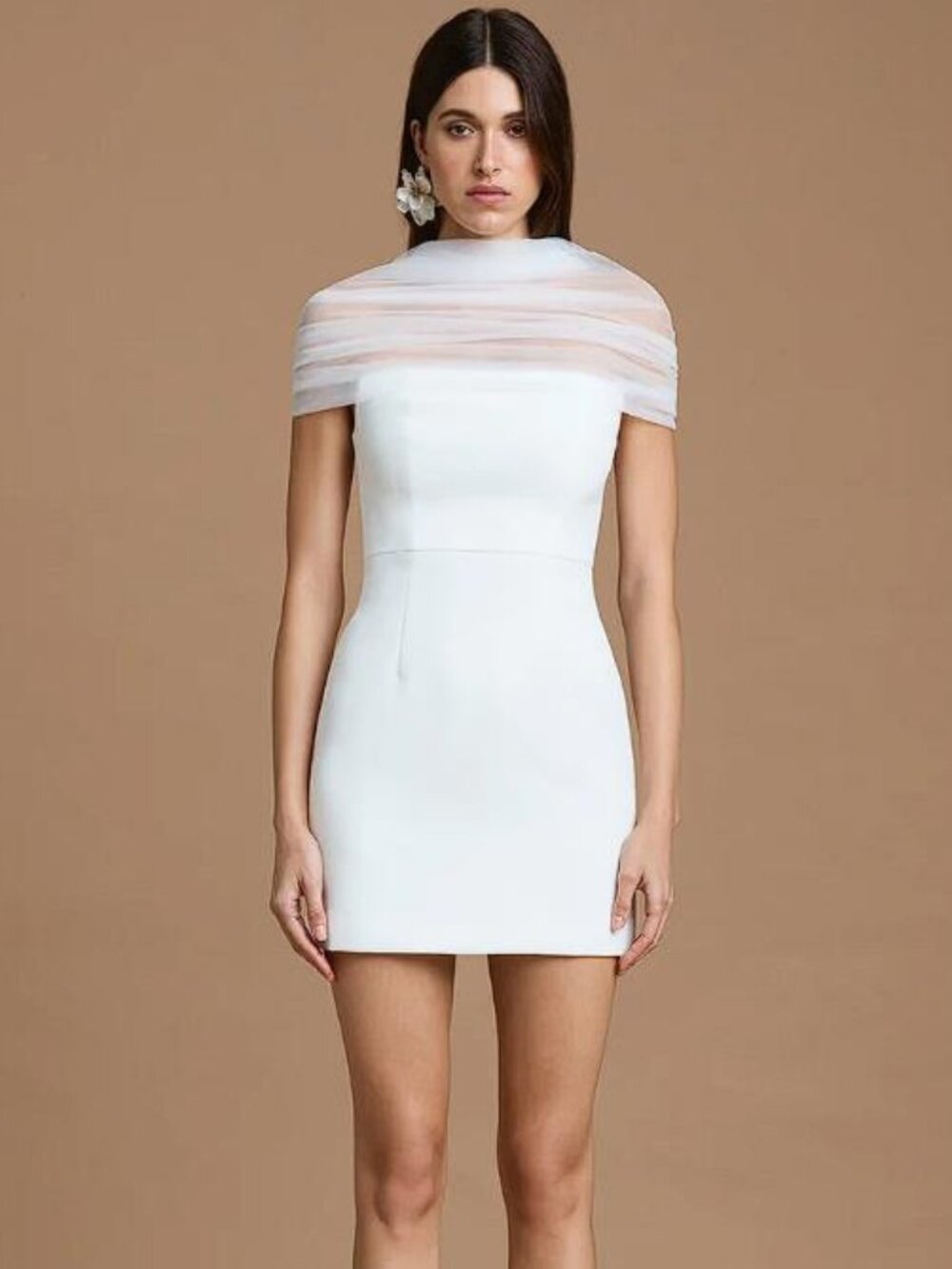 SONYA MODA Women's Lola Mini Dress In White